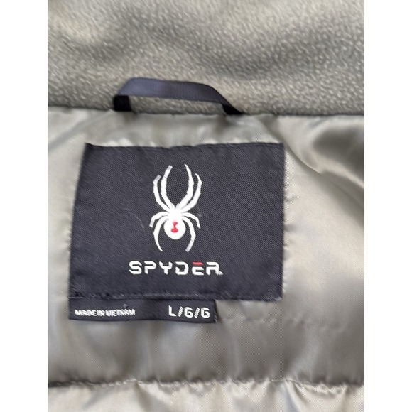 Spyder Olive Green Ski & Snow Jacket - Picture 10 of 16
